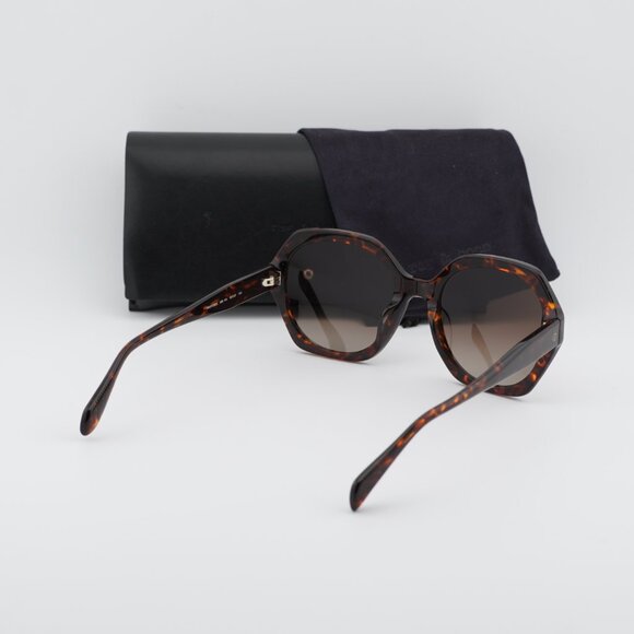 Rag & Bone RNB1078/S 0086 HA Geometric Sunglasses - Havana/Brown - Picture 9 of 9